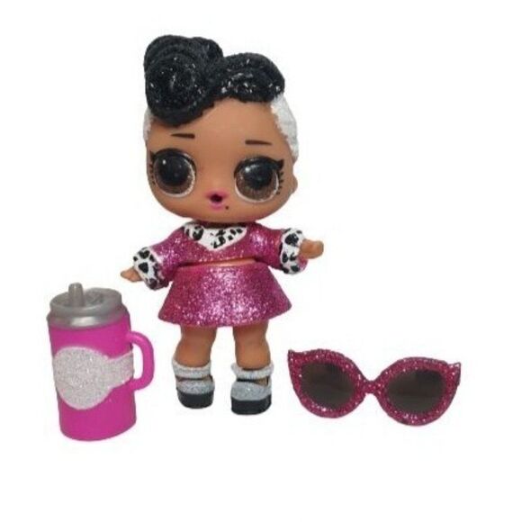 LOL Surprise Doll DOLLFACE Bling Series Mini 3" Figure Doll Toy - Picture 6 of 6